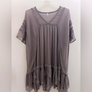 Free People sheer tunic